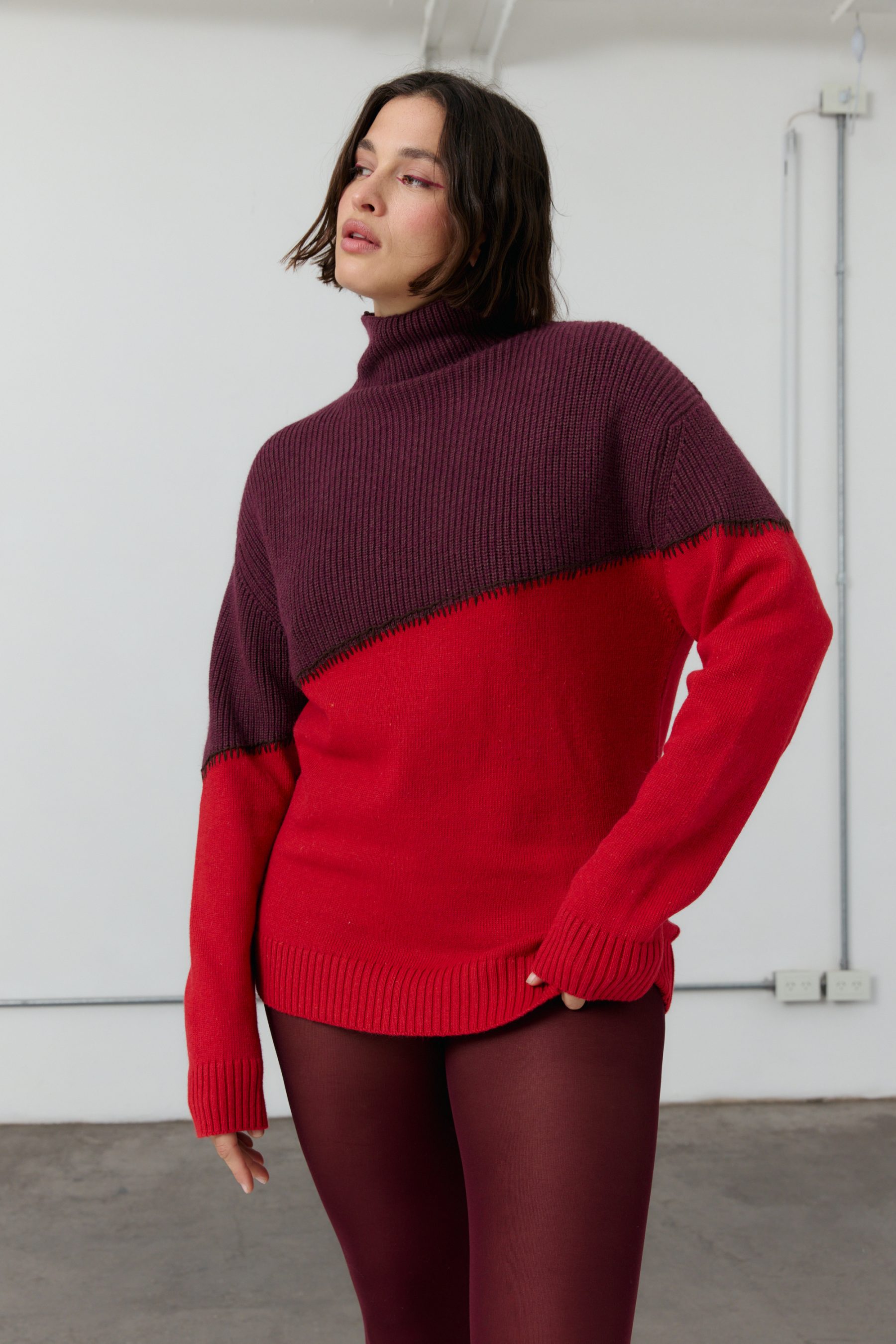 sw yara rojo (1) Sweater Yara - Imagen 1